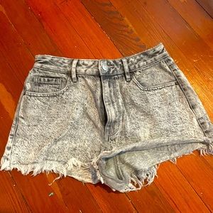 Water washed gray PacSun shorts size 26